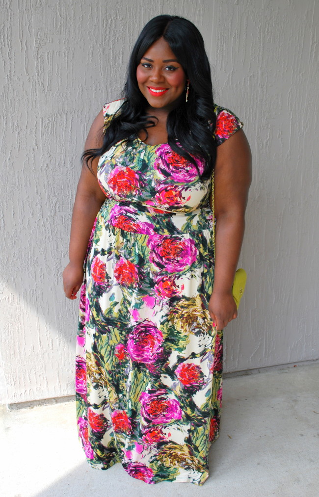 Floral to the Max | Musings of a Curvy Lady