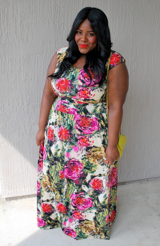 Floral to the Max | Musings of a Curvy Lady