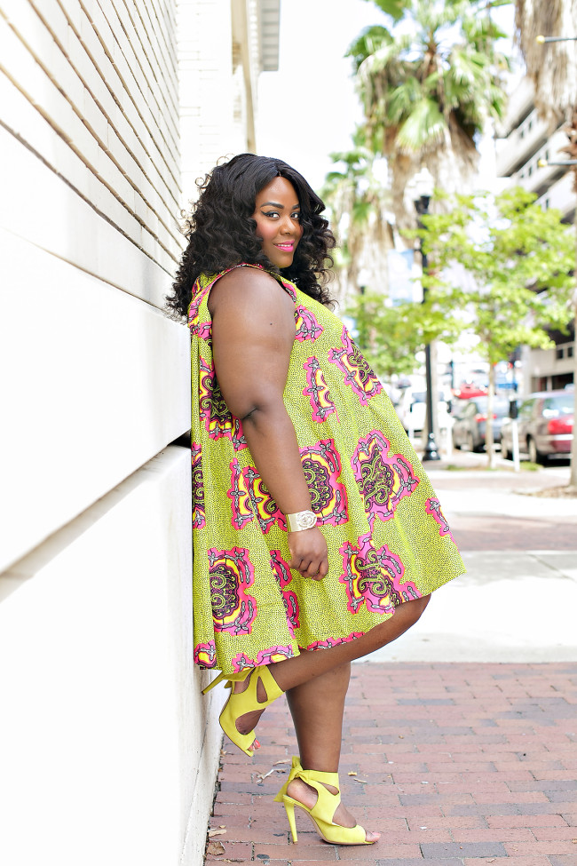 Musings of a Curvy Lady, Plus Size Fashion, Fashion Blogger, Demestiks NYC, Reuel Reuel, Reuben Reuel, Beyonce, African Print, Style Hunter, You Got It Right, The Outfit, Women's Fashion