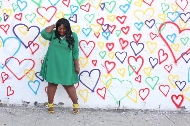 Musings of a Curvy Lady, Plus Size Fashion, Fashion Blogger, Plus Size Fashion Blogger, Kelly Green, Fall Fashion, Women's Fashion, #MCBeautyRoadShow, #YouGotItRight #StyleWatchMag, Statement Necklace, Mint and Lolly, Los Angeles