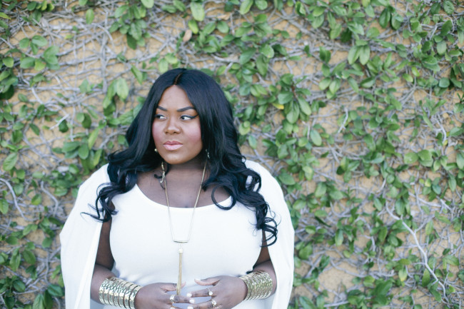 Musings of a Curvy Lady, Plus Size Fashion, Fashion Blogger, All white outfit, Solange Inspired, Cape Dress, Charlotte Russe, Charlotte Russe Plus, Style Hunter, The Outfit, People StyleWatch Magazine, #REALOUTFITGRAM, #YOUGOTITRIGHT, #MCBeautyRoadShow, Solange Knowles, Women's Fashion, Spring Fashion