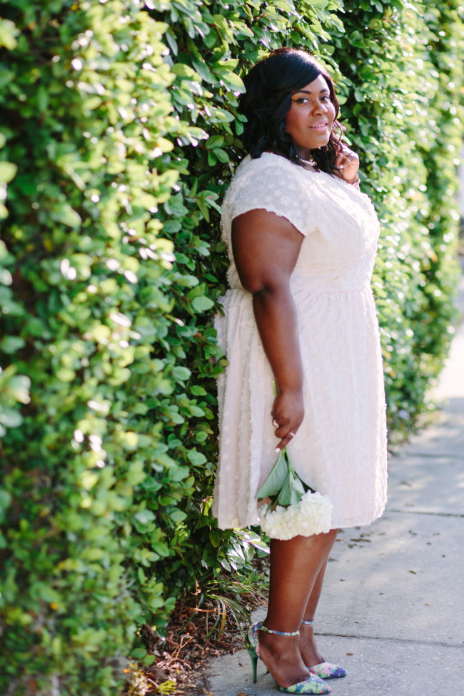 Musings of a Curvy Lady, Plus Size Fashion, Fashion Blogger, ModCloth, Married in ModCloth, Wedding Guest outfit, Bouquet, Summer Fashion, Jacksonville, Orlando, Tampa, Miami, Florida, Style Hunter, The Outfit
