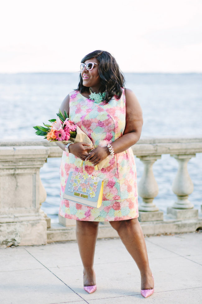 Musings of a Curvy Lady, Plus Size Fashion, Gwynnie Bee, Pastel Dress, Shift Dress, Jacksonville, Orlando, Tampa, Miami, Florida, Style Blogger, Fashion Blogger, The Outfit, #YouGotItRight, StyleWatch Magazine