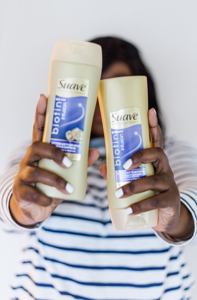 Suave shampoo, Biotin shampoo, Biotin benefits, Shampoo brands, Strengthen hair, Beauty Blogger, Musings of a Curvy Lady, Black Hair, African American Haircare