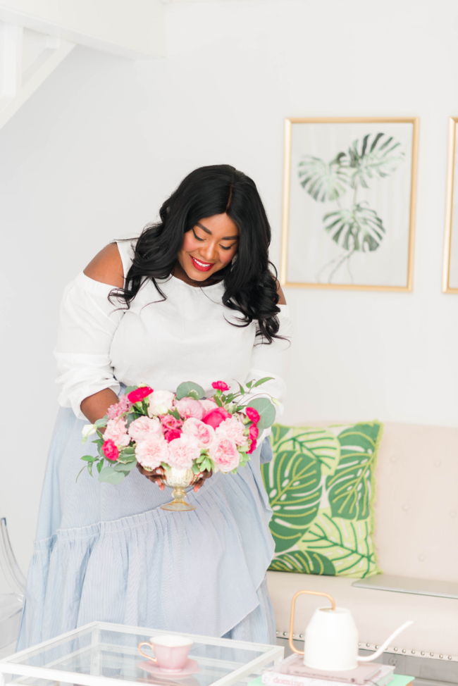 Work Party, Female Entrepreneur, Rebrand, New Website, Fashion Blog, Musings of a Curvy Lady, Plus Size Fashion, Lifestyle, Fashion, Travel, Brand Refresh, Home Office, Office Decor
