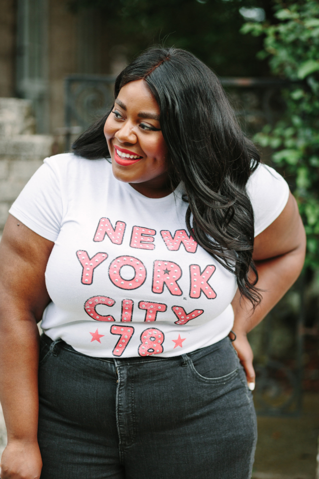 Express Jeans, Express Extended Sizes, Perfect Fit, Classic Jeans, Graphic Tee and Skinny Jeans, Fashion for All, Plus Size Fashion, Musings of a Curvy Lady
