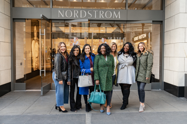 Gibson, Nordstrom, International Women's Day, Plus Size Fashion, Fashion Blogger, Seattle, Washington, Seattle Travel Vlog 
