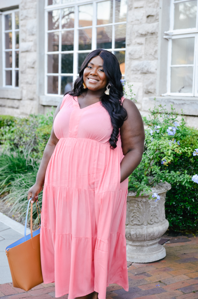 Musings of a Curvy Lady, Plus Size Fashion, Fashion Blogger, Women Within, Every Body is Beautiful, Spring Dresses, Maxi Dress, Summer Dresses