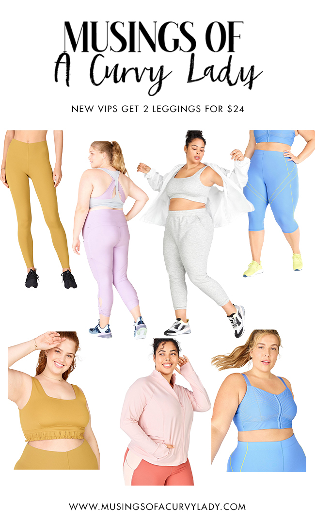 Fabletics Plus Size Models, Plus Size Athleticwear, Plus Size model in athletic gear, athleisure, Thamarr in Athleisure, Musings of a Curvy Lady, 