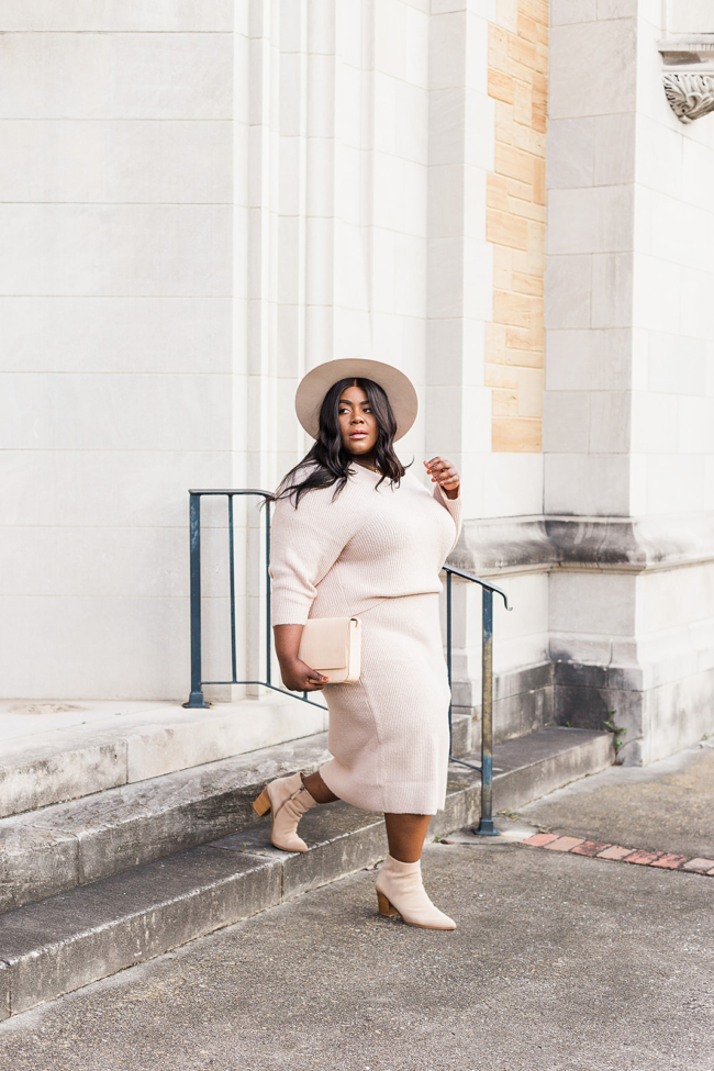 Leith Ribbed Sweater | Musings a Curvy Lady