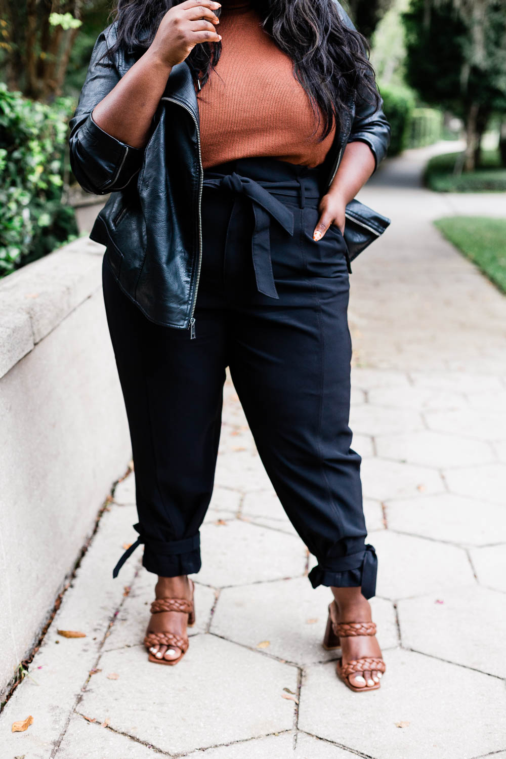 THAMARR, MUSINGS OF A CURVY LADY, JCPENNEY, LEVI'S, MOTO JACKET, PLUS SIZE MOTO, FALL FASHION, PLUS SIZE FALL OUTFIT