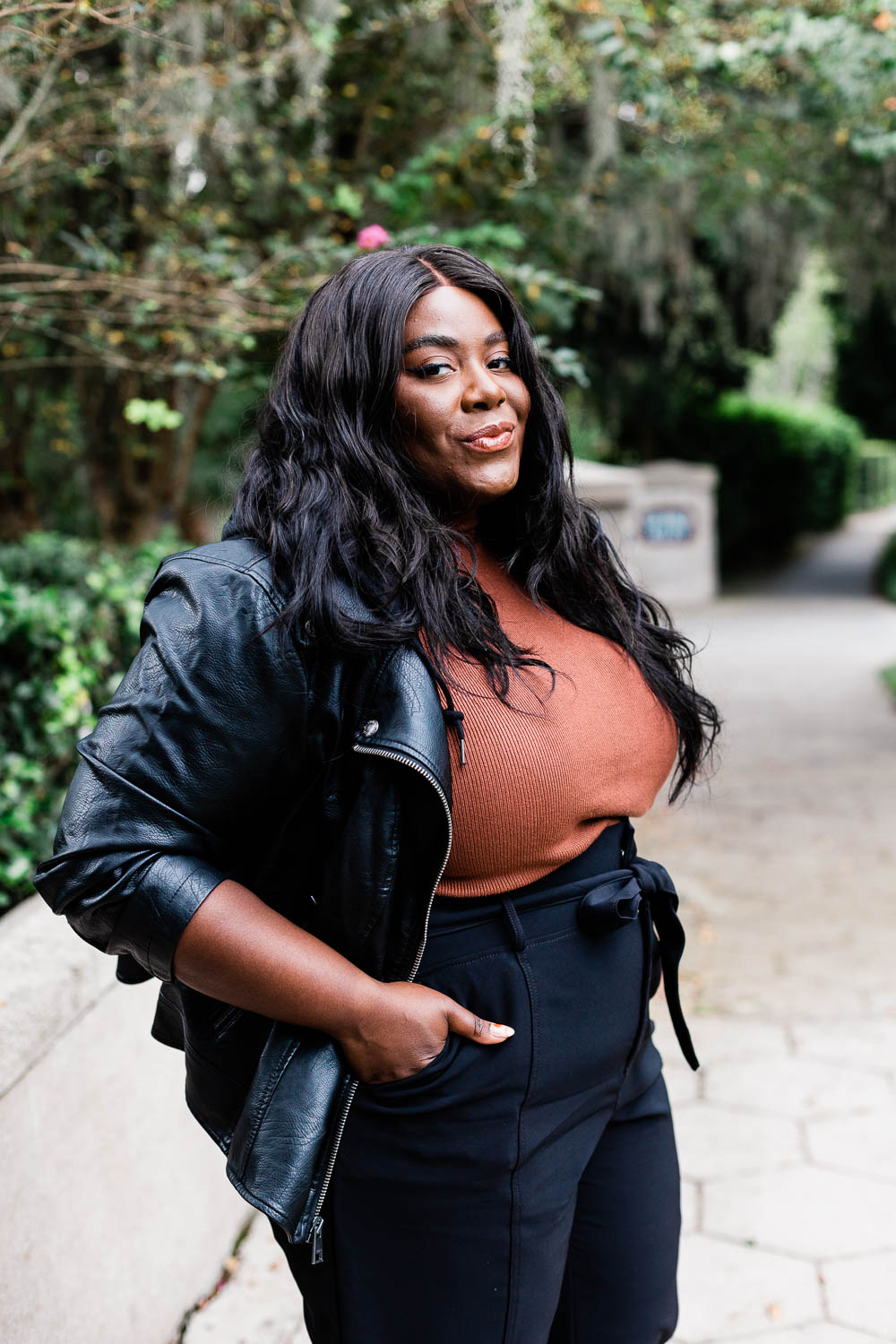 AMP UP OFFICE VIBES WITH A LEVI'S PLUS SIZE MOTO JACKET | Musings of a  Curvy Lady