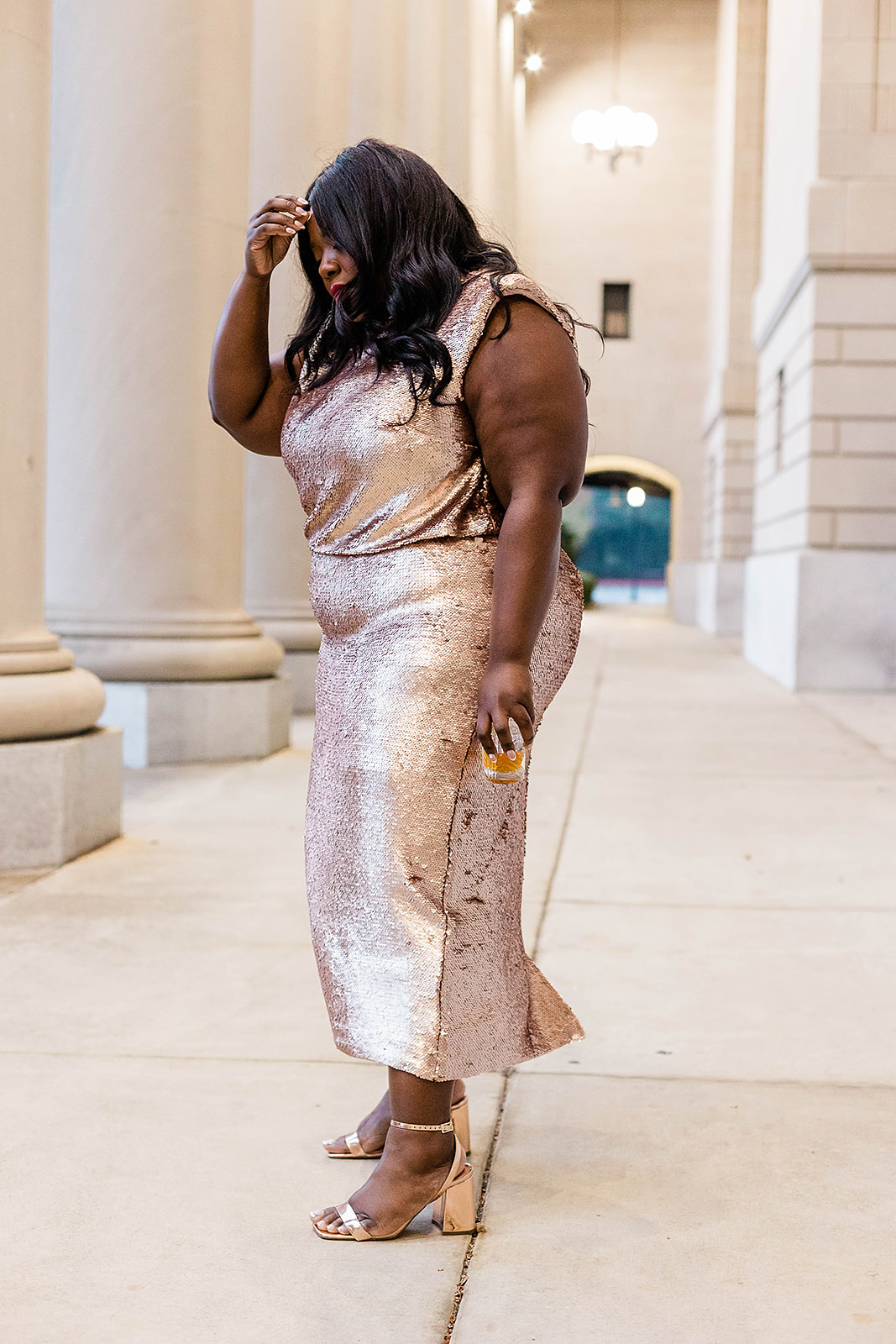 JCPenney Sequin Party Dress