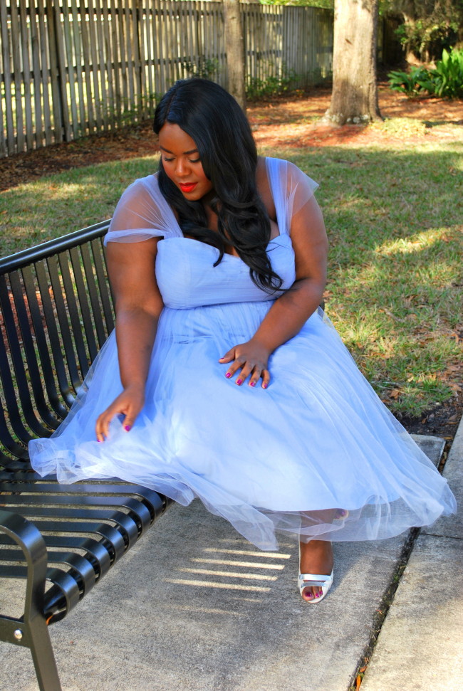 Musings of a Curvy Lady, Fashion Blogger, Plus Size Fashion, Unique Vintage, #UniqueYou, Vintage Inspired, Women's Fashion, OOTD, tulle