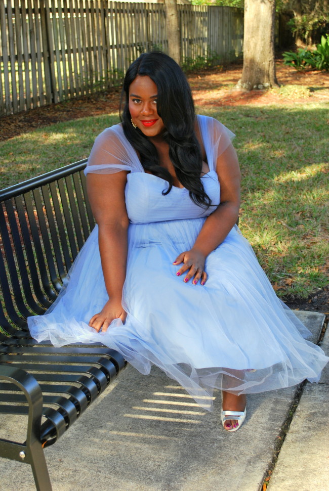 Musings of a Curvy Lady, Fashion Blogger, Plus Size Fashion, Unique Vintage, #UniqueYou, Vintage Inspired, Women's Fashion, OOTD, tulle