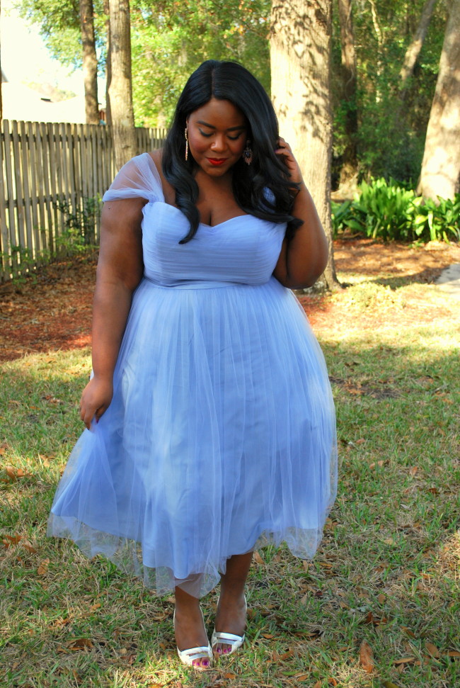 Musings of a Curvy Lady, Fashion Blogger, Plus Size Fashion, Unique Vintage, #UniqueYou, Vintage Inspired, Women's Fashion, OOTD, tulle