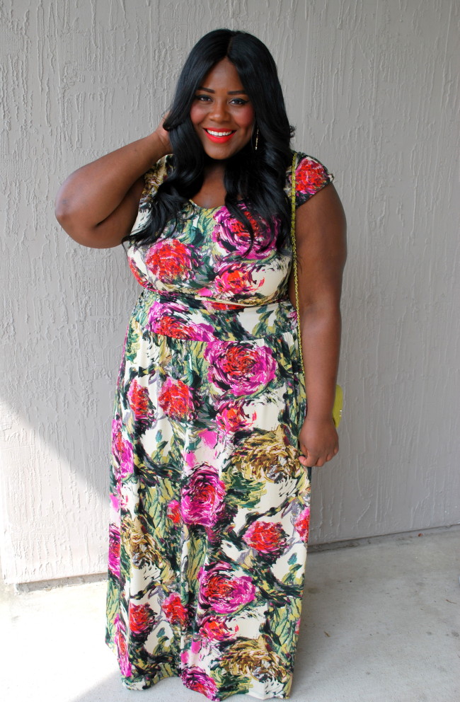 Floral to the Max | Musings of a Curvy Lady