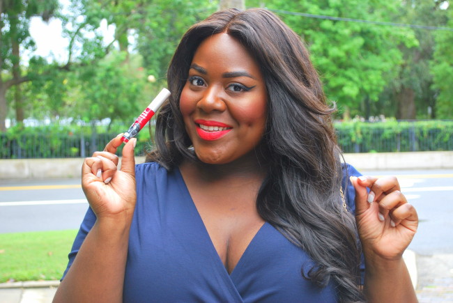 Musings of a Curvy Lady, Plus Size Fashion, Fashion Blogger, Beauty Blogger, Vintage Inspired, Unique Vintage, The Balm Cosmetics, Meet Matte Collection, Red Matte Lipstick, Liquid Lipstick, Women's Fashion,  Style Hunter