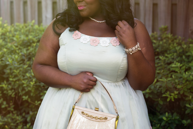 Musings of a Curvy Lady, Plus Size Fashion, Fashion Blogger, ModCloth, Fashion For All, Vintage Inspired, Women's Fashion, Style Hunter, You Got It Right, People StyleWatch, Mad Men Style, Tulle, Satin, Embroidery, Pearl Necklace, Vintage