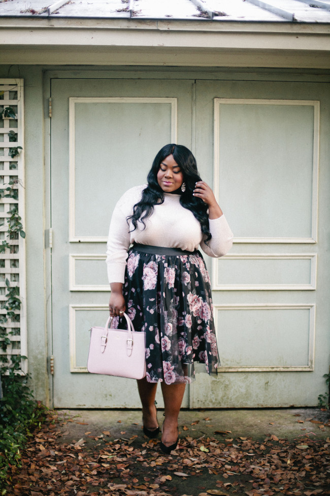 Musings of a Curvy Lady, Plus Size Fashion, Fashion Blogger, Women's Fashion, Torrid, Torrid Fashion, #IAMTORRID, Tulle Skirt, Blush Colored Outfit, Fall Fashion, Elle, Kohl's Kate Spade New York, #YouGotItRight, Inspired by Instyle, Style Hunter, StyleWatch Mag, #MCBeautyRoadShow