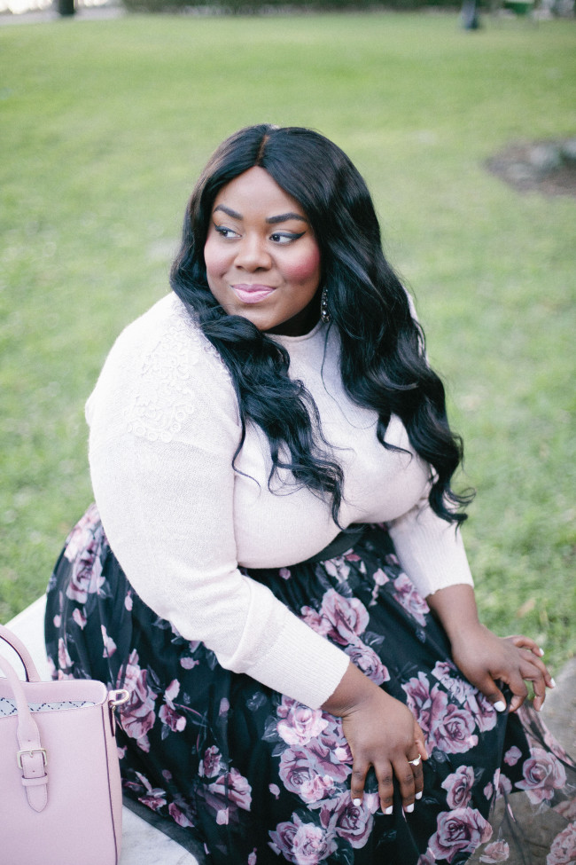 Musings of a Curvy Lady, Plus Size Fashion, Fashion Blogger, Women's Fashion, Torrid, Torrid Fashion, #IAMTORRID, Tulle Skirt, Blush Colored Outfit, Fall Fashion, Elle, Kohl's Kate Spade New York, #YouGotItRight, Inspired by Instyle, Style Hunter, StyleWatch Mag, #MCBeautyRoadShow