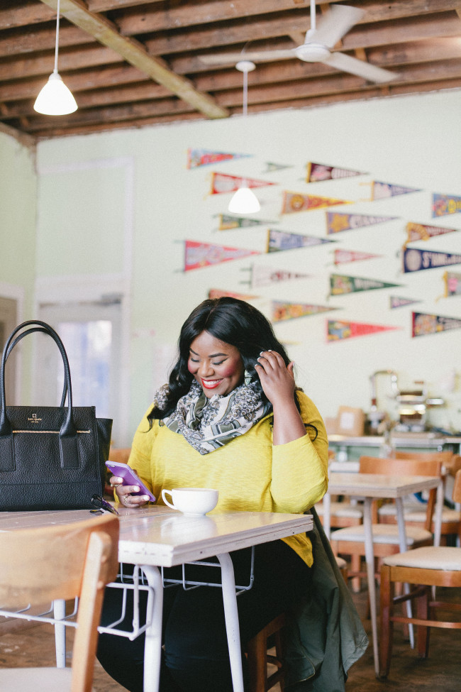 Musings of a Curvy Lady, Plus Size Fashion, Fashion Blogger, Style Blogger, Curvy Style, Weekend Style, Women's Style, Style Hunter, #YouGotItRight, #RealOutfitGram, Charlotte Russe Plus, Charlotte Russe, #CharlotteLook, Fall Fashion, Coffee Shop