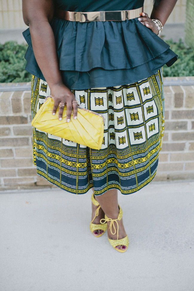 Musings of a Curvy Lady, Plus Size Fashion, Fashion Blogger, Women's Fashion, African Print Skirt, Kaela Kay, Ankara Print, Asos Curve, ASOS, ShoeDazzle, Statement Necklace, Fall Fashion, Style Hunter, #YouGotItRight, #RealOutfitGram, #MCBeautyRoadShow, #InspiredByInstyle