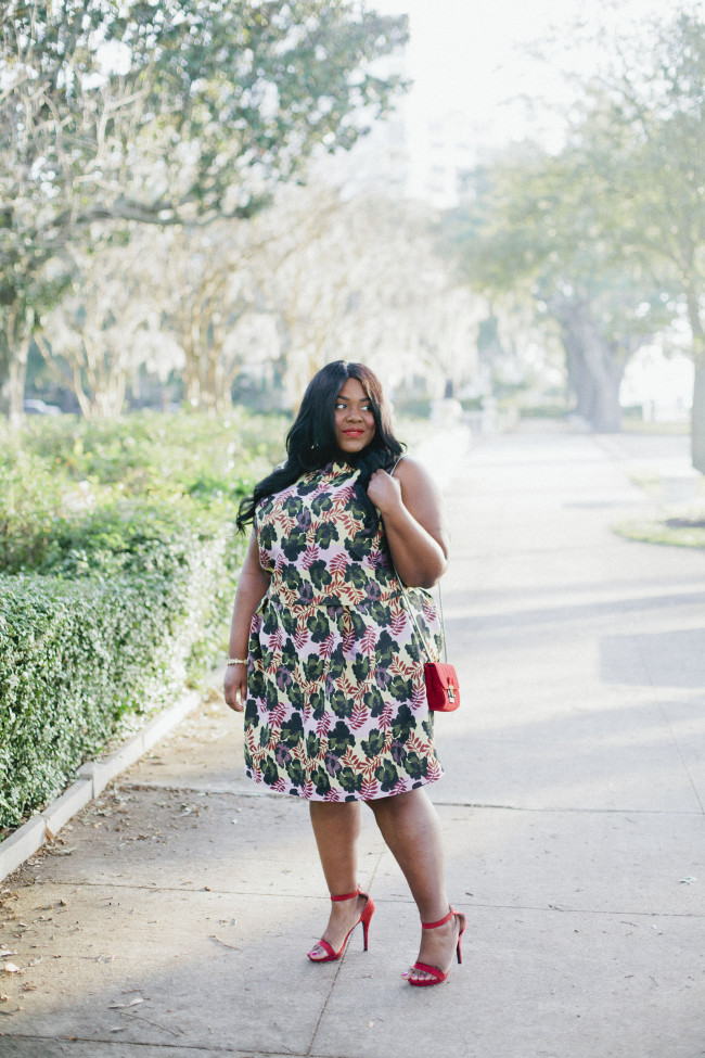 Musings of a Curvy Lady, Plus Size Fashion, Fashion Blogger, Curvy Style, Simply Be UK, Simply Be, Crop Top, Full Skirt, Alice and You, Floral Print, Bold Print Outfit, Women's Fashion, OOTD, StyleWatch Magazine, #REALOUTFITGRAM, #MCBEAUTYROADSHOW