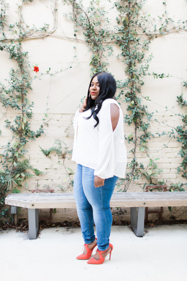 Musings of a Curvy Lady, Plus Size Fashion, Fashion Blogger, Florida Blogger, Miami, Orlando, Jacksonville, Women's Clothing, Spring Fashion, Skinny Jeans, Olivia Palermo Inspired, Charlotte Russe Plus, Style Hunter, The Outfit, #RealOutfitGram