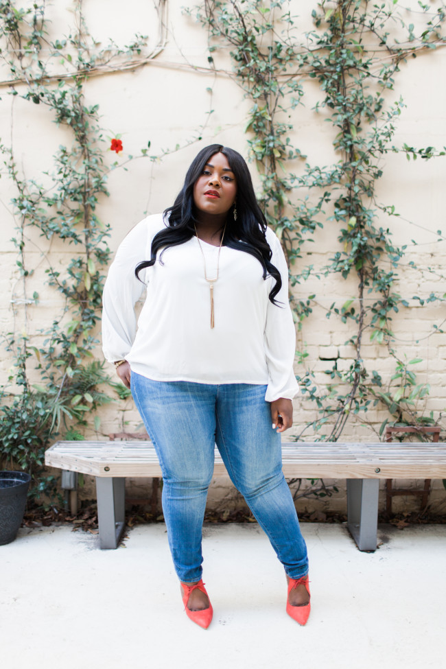 Musings of a Curvy Lady, Plus Size Fashion, Fashion Blogger, Florida Blogger, Miami, Orlando, Jacksonville, Women's Clothing, Spring Fashion, Skinny Jeans, Olivia Palermo Inspired, Charlotte Russe Plus, Style Hunter, The Outfit, #RealOutfitGram