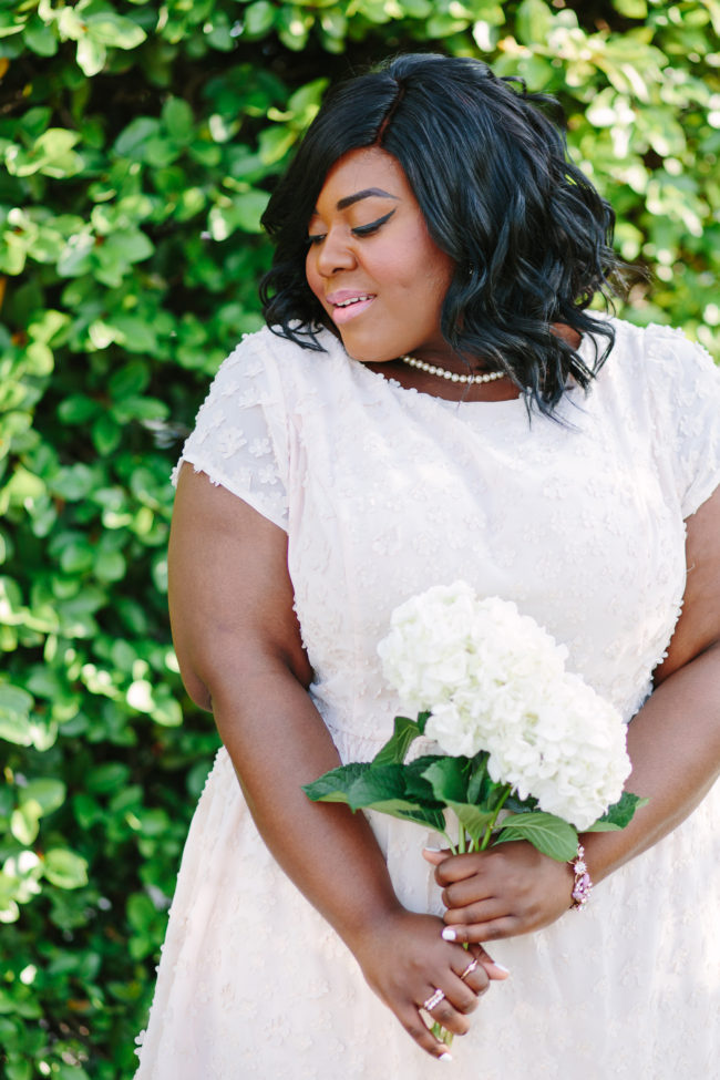 Musings of a Curvy Lady, Plus Size Fashion, Fashion Blogger, ModCloth, Married in ModCloth, Wedding Guest outfit, Bouquet, Summer Fashion, Jacksonville, Orlando, Tampa, Miami, Florida, Style Hunter, The Outfit