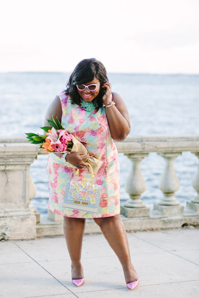 Musings of a Curvy Lady, Plus Size Fashion, Gwynnie Bee, Pastel Dress, Shift Dress, Jacksonville, Orlando, Tampa, Miami, Florida, Style Blogger, Fashion Blogger, The Outfit, #YouGotItRight, StyleWatch Magazine