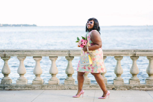 Musings of a Curvy Lady, Plus Size Fashion, Gwynnie Bee, Pastel Dress, Shift Dress, Jacksonville, Orlando, Tampa, Miami, Florida, Style Blogger, Fashion Blogger, The Outfit, #YouGotItRight, StyleWatch Magazine