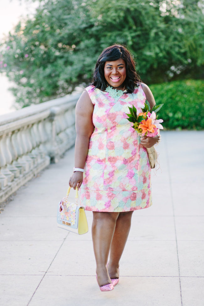 Musings of a Curvy Lady, Plus Size Fashion, Gwynnie Bee, Pastel Dress, Shift Dress, Jacksonville, Orlando, Tampa, Miami, Florida, Style Blogger, Fashion Blogger, The Outfit, #YouGotItRight, StyleWatch Magazine