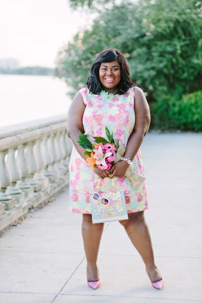 Musings of a Curvy Lady, Plus Size Fashion, Gwynnie Bee, Pastel Dress, Shift Dress, Jacksonville, Orlando, Tampa, Miami, Florida, Style Blogger, Fashion Blogger, The Outfit, #YouGotItRight, StyleWatch Magazine