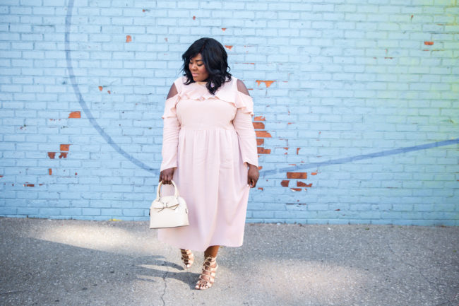 Musings of a Curvy Lady, Plus Size Fashion, Fashion Blogger, Women's Fashion, ASOS Curve, ASOS, Ruffle Dress, OOTD