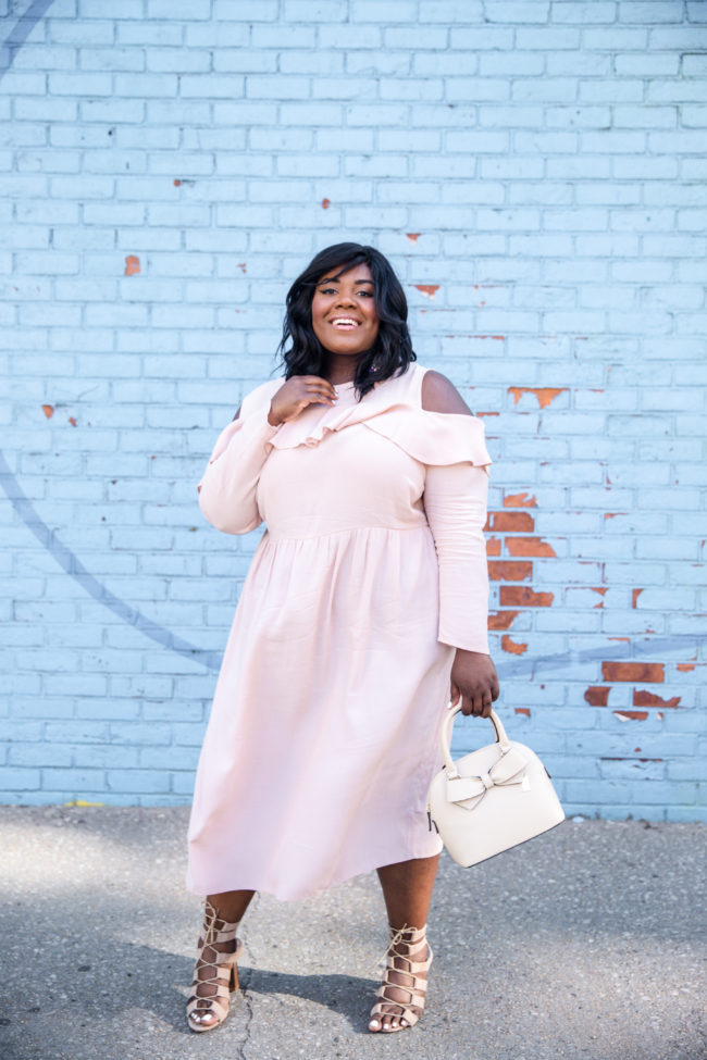 Musings of a Curvy Lady, Plus Size Fashion, Fashion Blogger, Women's Fashion, ASOS Curve, ASOS, Ruffle Dress, OOTD