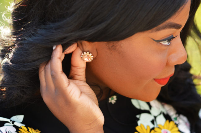 Musings of a Curvy Lady, Plus Size Fashion, Fashion Blogger, Women's Fashion, Old Navy, #OldNavyStyle, Floral Print Dress, Cardigan + Dress Combo, Boyfriend Cardigan, Mixed Prints, Kate Spade New York