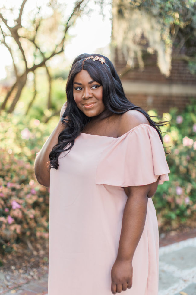 Musings of a Curvy Lady, Plus Size Fashion, Fashion Blogger, Prom Fashion, Prom 2017, Simply Be, Off the Shoulder Dress, Women's Fashion, Spring Fashion