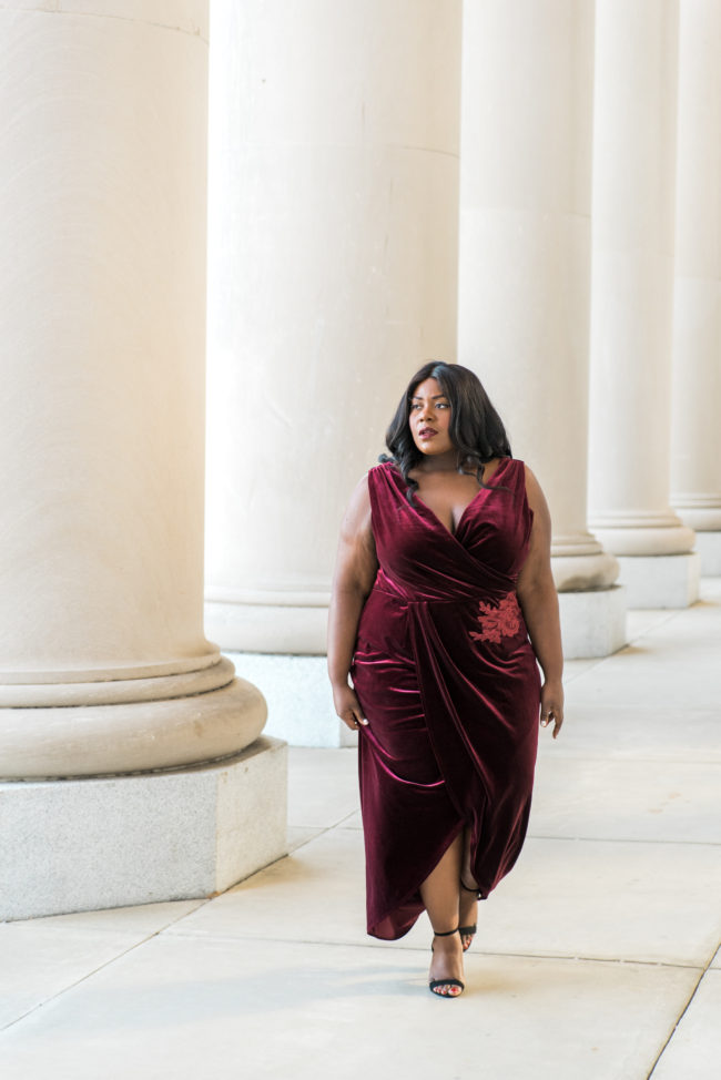 Musings of a Curvy Lady, Plus Size Fashion, Fashion Blogger, Prom Fashion, Prom 2017, Simply Be, Velvet Gown, Women's Fashion, Spring Fashion