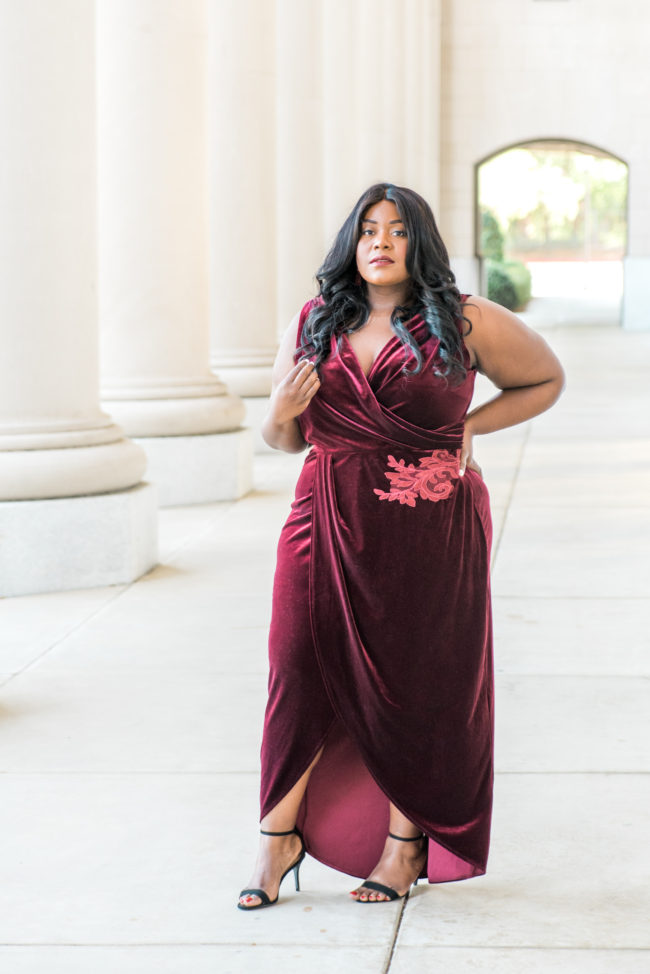 Musings of a Curvy Lady, Plus Size Fashion, Fashion Blogger, Prom Fashion, Prom 2017, Simply Be, Velvet Gown, Women's Fashion, Spring Fashion