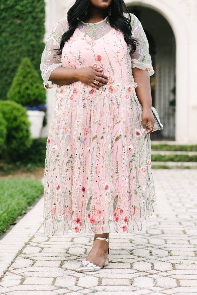 Musings of a Curvy Lady, Plus Size Fashion, Fashion Blogger, Maxi Dress, Spring Fashion, Ranaculus, ASOS Curve Salon, Pink, OOTD, Women's Fashion