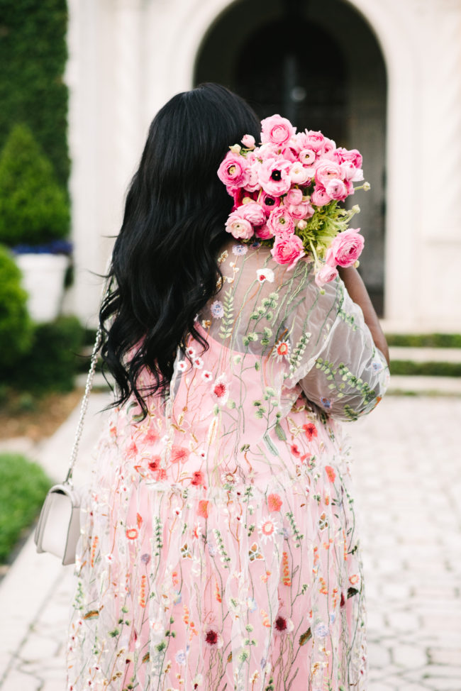 Musings of a Curvy Lady, Plus Size Fashion, Fashion Blogger, Maxi Dress, Spring Fashion, Ranaculus, ASOS Curve Salon, Pink, OOTD, Women's Fashion