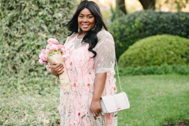 Musings of a Curvy Lady, Plus Size Fashion, Fashion Blogger, Maxi Dress, Spring Fashion, Ranaculus, ASOS Curve Salon, Pink, OOTD, Women's Fashion