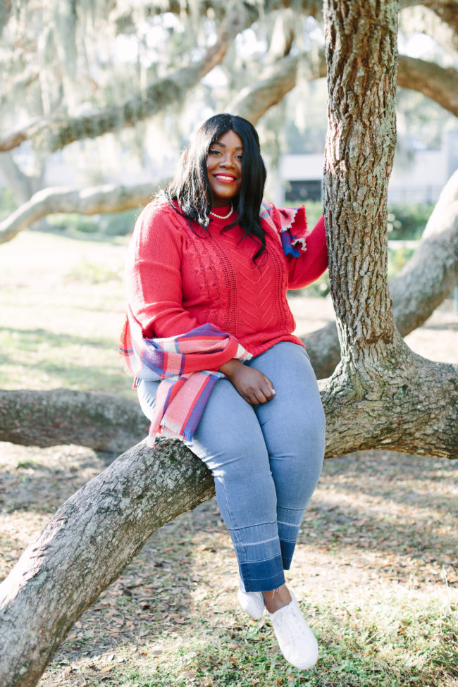 Musings of a Curvy Lady, Plus Size Fashion, Macy's, Macy's Plus, Tommy Hilfiger, Ny Collection, Weekend Style