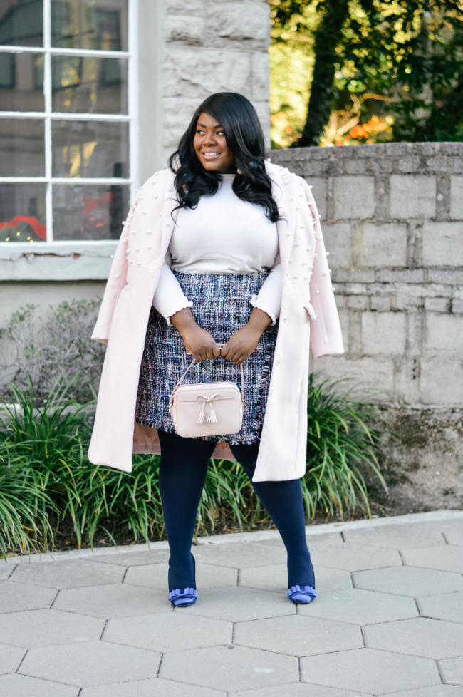 Plus size winter work outfits online