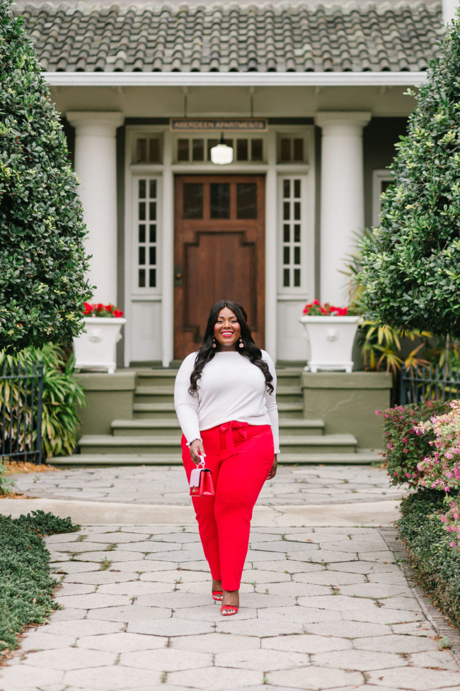 Zara, Steve Madden Sandals, Musings of a Curvy Lady, Plus Size Fashion, Fashion Blogger, Plus Size Blogger, Loft, Office Outfit Ideas, Women's Fashion, Pink and Red Outfit, Valentine's Day, Plus Size Office Outfits, Florida Blogger, Southern Belle