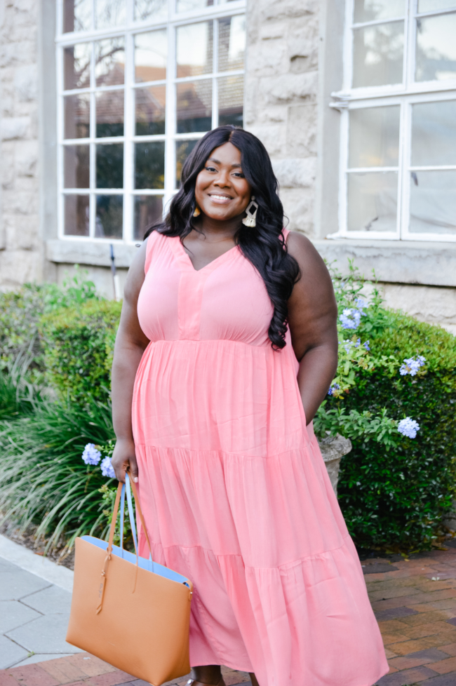 Musings of a Curvy Lady, Plus Size Fashion, Fashion Blogger, Women Within, Every Body is Beautiful, Spring Dresses, Maxi Dress, Summer Dresses