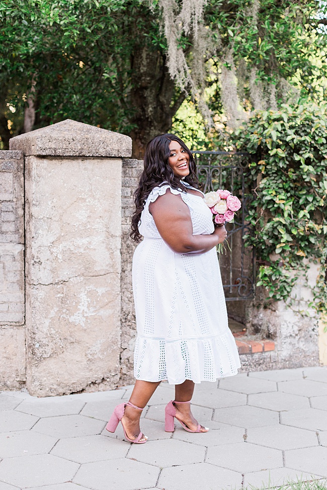 Plus Size Fashion, J.Crew, J.Crew Plus Size, White Eyelet Dress, Little White Dress, Plus Size Summer Outfit, Plus Size Model, New York Blogger, Miami Blogger