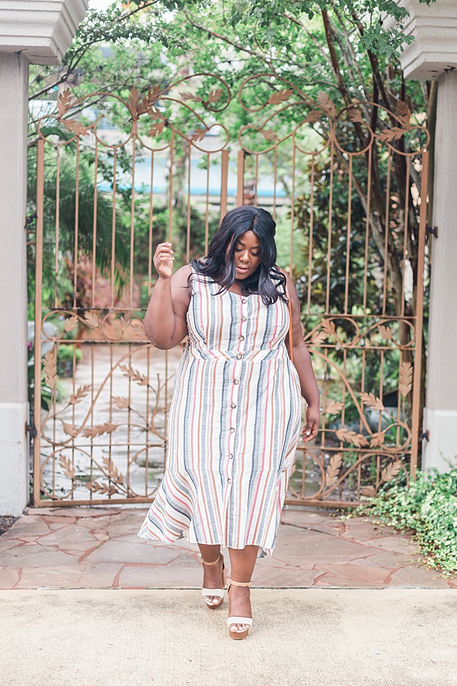 Musings of a Curvy Lady, Stitch Fix, Plus Size Fashion, Stylist, Styling Services, Love & Legend, Linen Dress, Summer Fashion